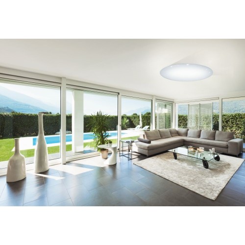 Plafoniera LED 80W Rotunda Dimabila cu Telecomanda - led-zone.ro