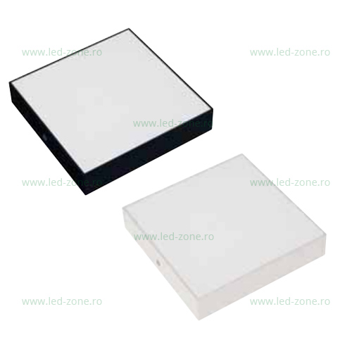 Cele mai bune plafoniere LED - Plafoniera LED 24W Patrata SOFIA, led-zone.ro