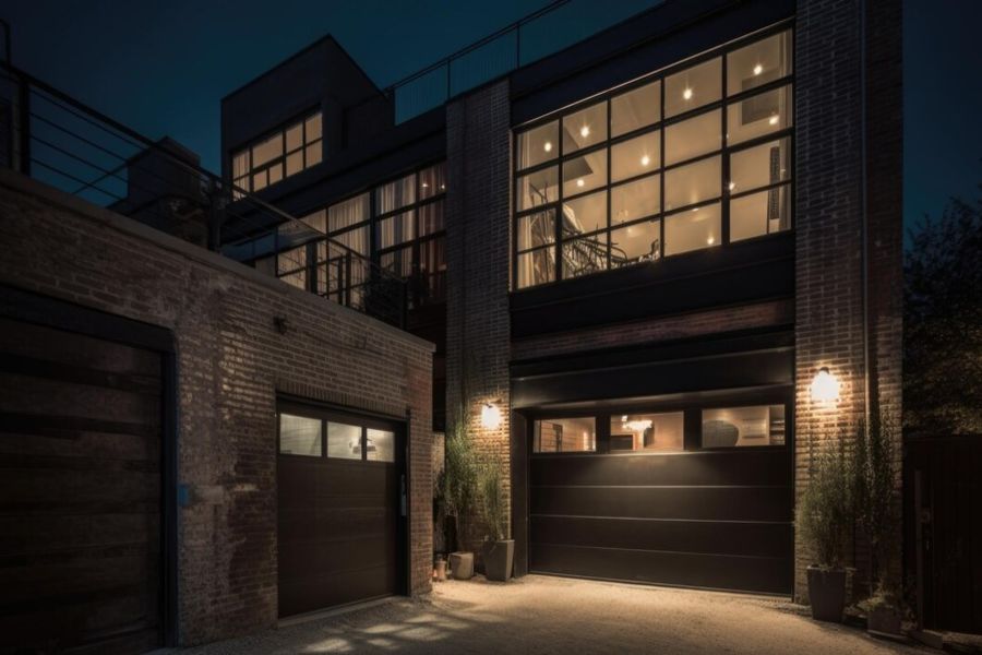 Iluminatul garajului, cladire, led-zone.ro