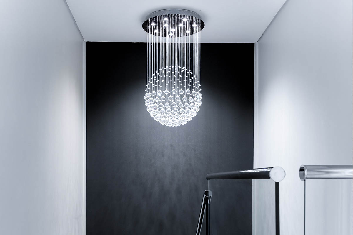 Iluminare hol - candelabru, iluminat hol de lux, lustre, led-zone.ro