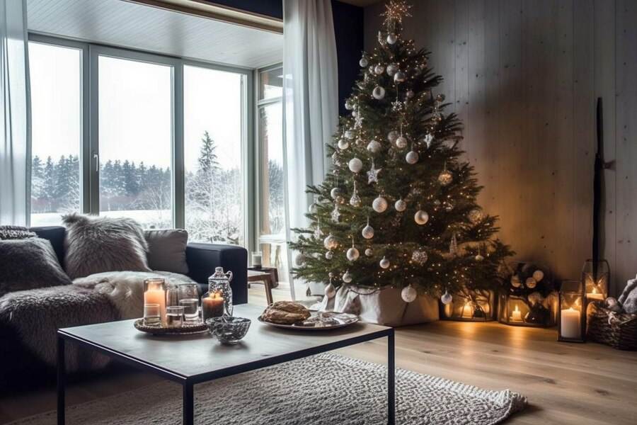 Amenajări de Crăciun în casă