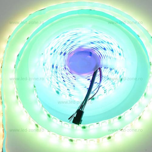 Kit Banda LED 60 SMD_ML 5M RGB Digital Pixel Telecomanda - led-zone.ro
