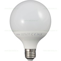 BECURI LED E27, Bec LED E27 15W Glob Mat G95, LED-Zone.ro