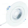 Spot LED 5W COB Rotund Mobil Alb ABS Mediu Umed LZ7353 