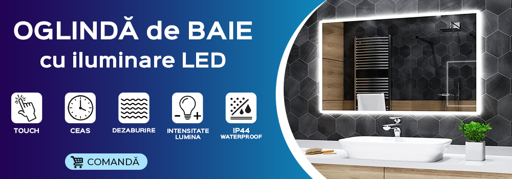 Oglinzi LED cu Iluminare