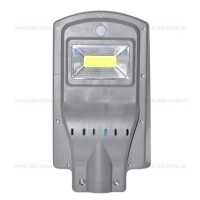 ILUMINAT STRADAL LED, Lampa LED Iluminat Stradal 20W FULL COB Solara Senzor, LED-Zone.ro