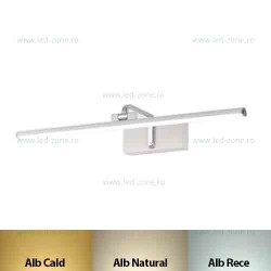 Aplica Baie LED 25W 3 Functii Mobila Alba