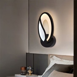Aplica LED 28W 3 Functii Neagra LZB603-1