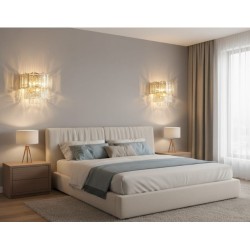 Aplica 2 Socluri E14 Cristal LZ62109