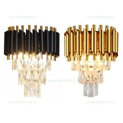 Aplica 2 Socluri E14 Cristal LZ9001