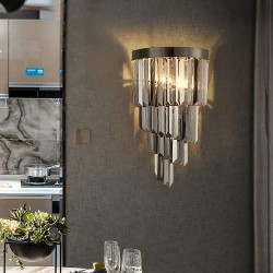 Aplica 2 Socluri E14 Cristal M2C2007-260