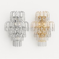 APLICE LED, Aplica 2 Socluri E14 Cristal LZ8565, LED-Zone.ro