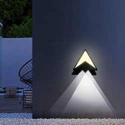 Aplica LED 15W Exterior Neagra DRAGON