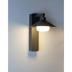 Aplica LED 18W Exterior Neagra LZ2022126