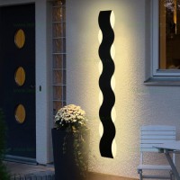 APLICE LED EXTERIOR, Black Friday - Aplica LED 28W Exterior Negru 90cm LZ5127, LED-Zone.ro
