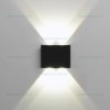 Aplica LED 2x2W Exterior Negru LZ2056-4 Alb Natural