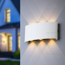 Aplica LED 2x3W Exterior LZ2056-6 Alb