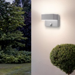 Aplica LED 2x6W Exterior Senzor Miscare AZZINANO