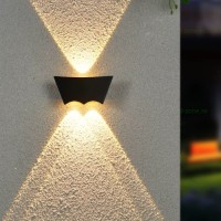 ILUMINAT EXTERIOR LED, Aplica LED 6W Exterior Negru DS-T611, LED-Zone.ro