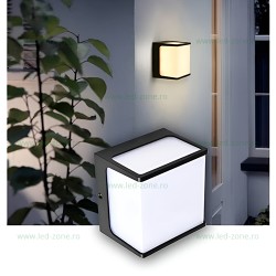 Aplica LED 8W Exterior CUBE