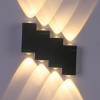 Aplica LED 6W Exterior Negru DS-XS05