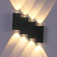 ILUMINAT EXTERIOR LED, Aplica LED 6W Exterior Negru DS-XS05, LED-Zone.ro