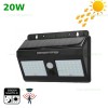 Aplica LED Exterior 20W Solara cu Senzor LZ78C22