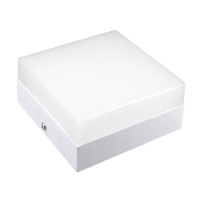 APLICE LED CAMERA, Black Friday - Aplica LED 12W Patrata Alba, LED-Zone.ro