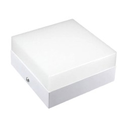 Aplica LED 12W Patrata Alba