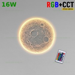 Aplica LED 16W RGBCCT cu Telecomanda LZG4097-240