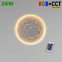 Aplica LED 26W RGBCCT cu Telecomanda LZG4097-380