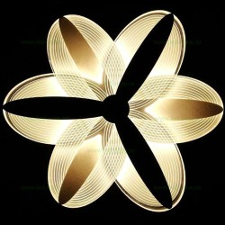 Aplica LED 36W 3 Functii LZ8115