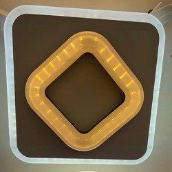 Aplica LED 36W Patrata 3 Functii LZ360 Color