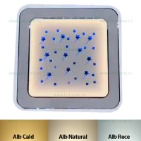 APLICE LED CAMERA, Black Friday - Aplica LED 48W 3 Functii LZ8128, LED-Zone.ro