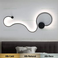 APLICE LED CAMERA, Black Friday - Aplica LED 62W 3 Functii LZ9207, LED-Zone.ro