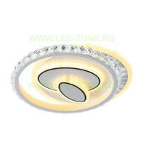 APLICE LED CAMERA, Black Friday - Aplica LED 68W 3 Functii Cristal LZ9783-240Y, LED-Zone.ro