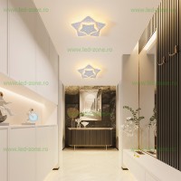 APLICE LED CAMERA, Black Friday - Aplica LED 68W 3 Functii LZ6135-240, LED-Zone.ro