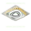Aplica LED 80W 3 Functii Cristal LZ9762-240F