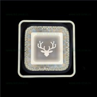 APLICE LED CAMERA, Black Friday - Aplica LED Moderna 50W Cristal 3 Functii LZ8196-1, LED-Zone.ro