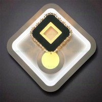 APLICE LED CAMERA - Reduceri Aplica LED Moderna 12W Patrata 3 Functii Cristal LZ3666 Promotie