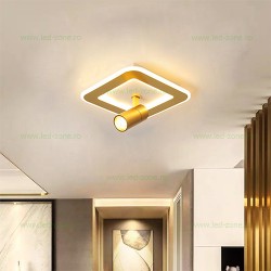 Aplica LED Moderna 20W Patrata 3 Functii LZ2001