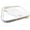 Aplica LED Moderna 38W Patrata Cristal 3 Functii LZ3915