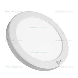 Aplica LED 24W Senzor Rotunda
