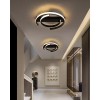 Aplica LED 30W 3 Functii Neagra LZ9325