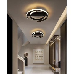 Aplica LED 30W 3 Functii Neagra LZ9325
