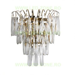 Aplica 3 Socluri E14 Cristal LZ3001