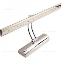 ILUMINAT INTERIOR LED, Aplica Baie LED 4W Suport Nichelat LZF4, LED-Zone.ro