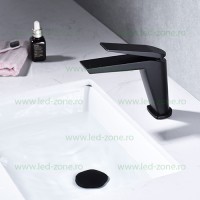BATERII LAVOAR MODERNE - Reduceri Baterie Lavoar Negru LZ5006N Promotie