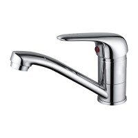 BATERII BAIE SI BUCATARIE, Black Friday - Baterie De Bucatarie Cromat LZ6114D, LED-Zone.ro