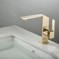 BATERII LAVOAR MODERNE, Black Friday - Baterie Lavoar Auriu LZ025, LED-Zone.ro